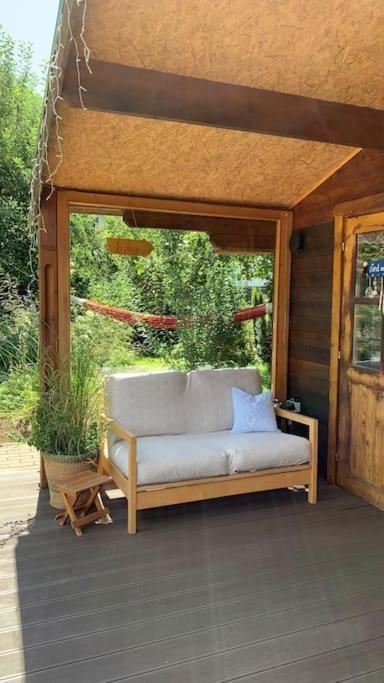 Strandlust Doebeln - Bungalow Fuer Eine Gemuetliche Auszeit Exteriér fotografie